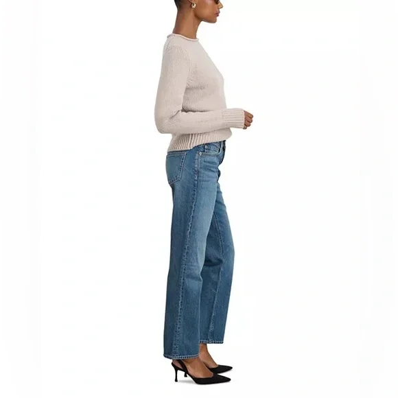 NWOT Alex Mill Jamie Sweater in Camellia, Size M - Picture 2 of 8